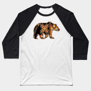 Tribal Bear Walking Baseball T-Shirt